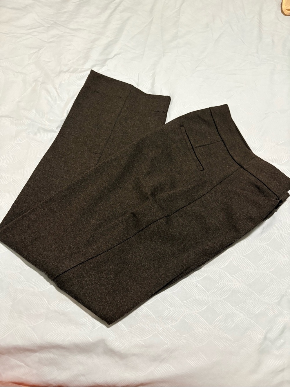 Express Women's Boot-Cut Dress Pants in Dark